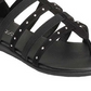 Aerosoles Women's Nuchlear Gladiator Sandal Black Size 7 M