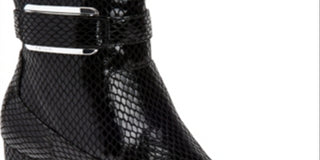 Calvin Klein Women's Cattee Booties Black Size 8 M