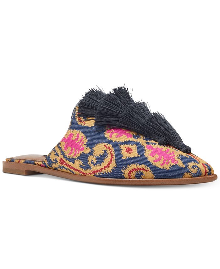 Nine West Women's Ollial Mules Blue 6.5M