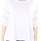 Ralph Lauren Women's Eyelet Blouse White Size Petite Large