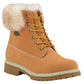 Lugz Women's Convoy Faux Fur Lace up Boots Brown- Size 10 M