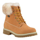 Lugz Women's Convoy Faux Fur Lace up Boots Brown- Size 10 M