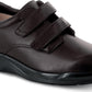 Apex Men's Ambulator Conform Double Strap Brown Size 12 XW