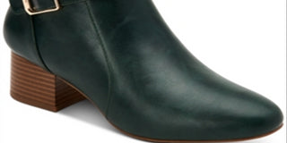 Charter Club Women's Katiaa Buckled Booties Green Size 10 M