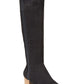 Style & Co Women's Finnly Suede Closed Toe Over Knee Fashion Boots Black Size 10 M