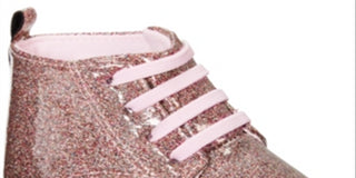First Impressions Baby Girl's Glitter Booties Pink Size 4