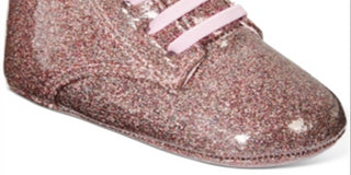 First Impressions Baby Girl's Glitter Booties Pink Size 4