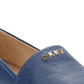 DKNY Women's Mer Leather Open Toe Casual Espadrille Sandals Blue Size 7.5