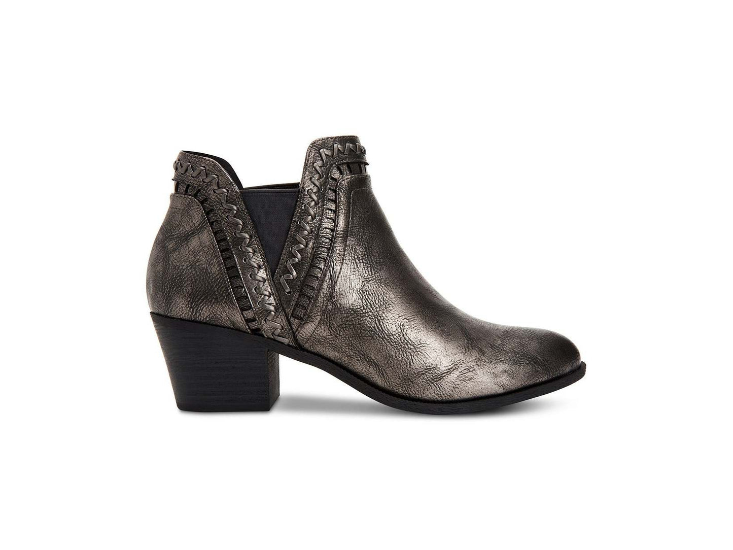 Style & Co Women's MERIDAA Fabric Almond Toe Ankle Fashion Boots Gray Size 7 W