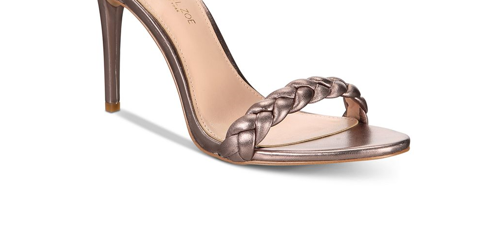 Zoe By Rachel Zoe Women's Ella Open Toe Casual Ankle Strap Blush Shoes Pink Size 9 M