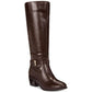 Karen Scott Women's Fayth Closed Toe Knee High Fashion Boots Brown Size 7 M
