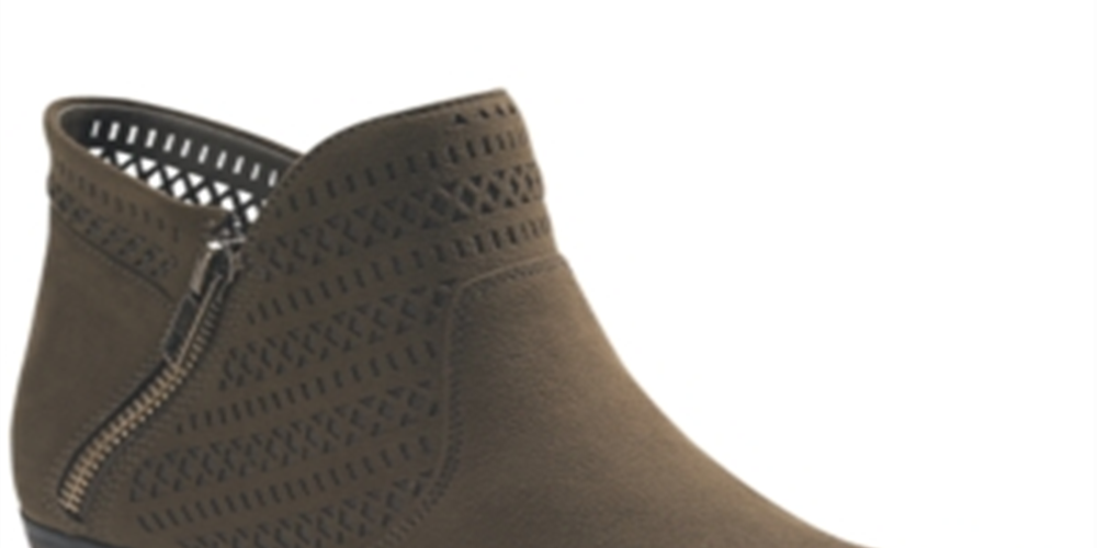 American Rag Women's Almond Toe Ankle Fashion Boots Green Size 10 W