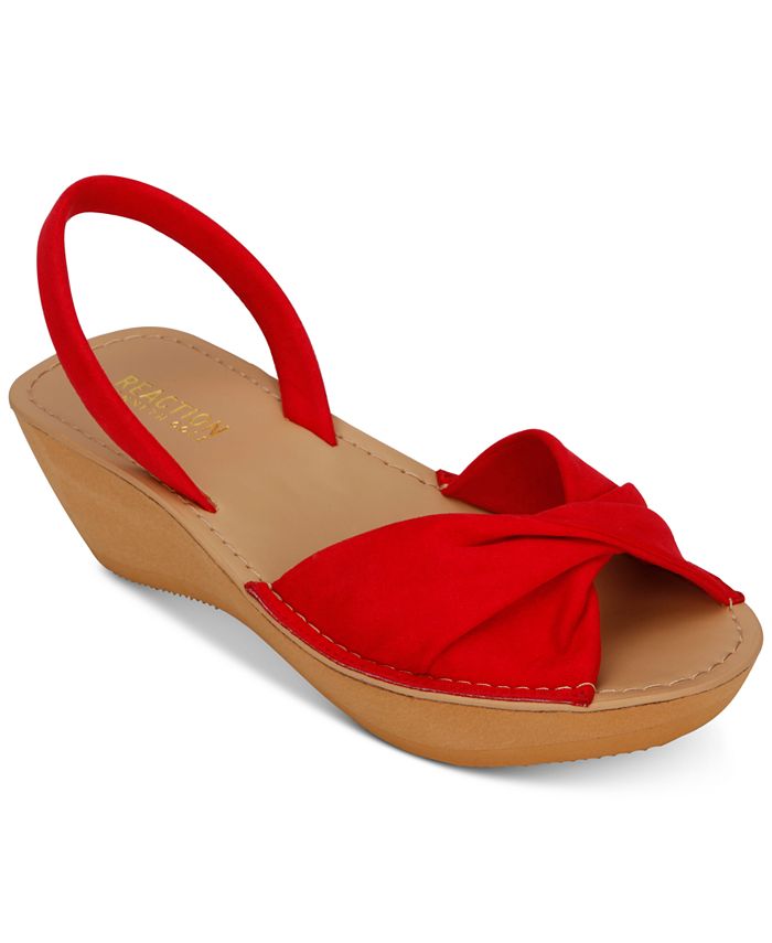 Kenneth Cole Reaction Women's Fine Twist Sandals Blue Size 5 M