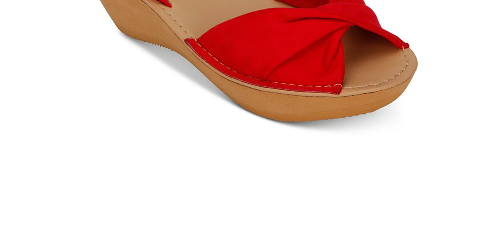 Kenneth Cole Reaction Women's Fine Twist Sandals Blue Size 5 M