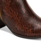 Style & Co Women's Masrinaa Faux Leather Booties Brown Size 10 M