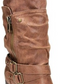 Carlos by Carlos Santana Women's Pointed Toe Block Heel Zip up Heeled Boots Brown Size 9.5 M