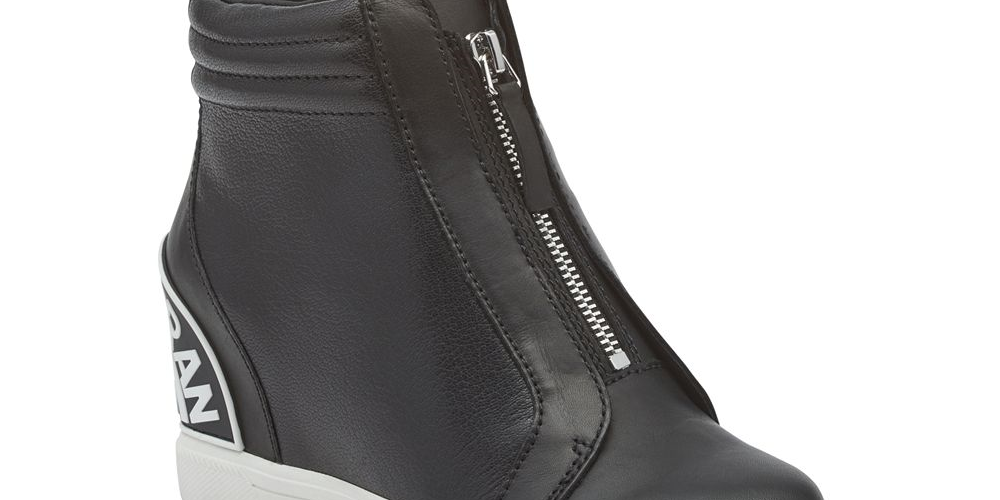 DKNY Women's Connie Fabric Closed Toe Ankle Fashion Shoes Black Size 9.5