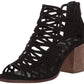 Vince Camuto Women's Kevston Heel Sandals Black Size 7.5M