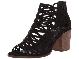 Vince Camuto Women's Kevston Heel Sandals Black Size 7.5M