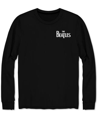 Hybrid Men's Long Sleeve Let It Be Band T-Shirt Black Size X-Large