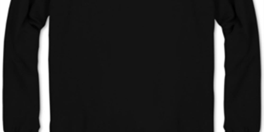 Hybrid Men's Long Sleeve Let It Be Band T-Shirt Black Size X-Large