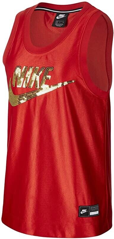 Nike Women's Fitness Running Jersey Red Size Medium