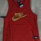 Nike Women's Fitness Running Jersey Red Size Medium