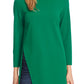Vince Camuto Women's Split Hem Tunic Top Green Size Small