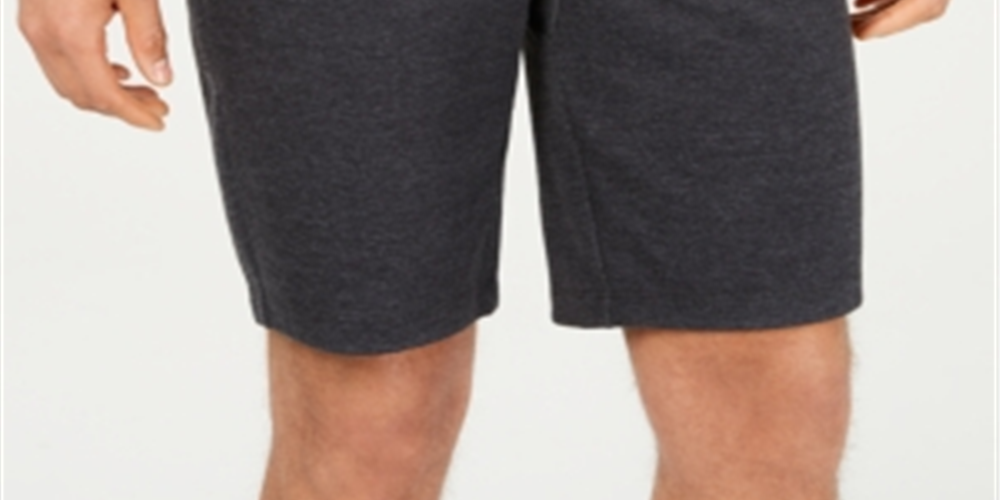 Ideology Men's Fleece Shorts Black Size Small