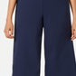 JM Collection Women's Embellished Pull on Pants Blue Size Medium