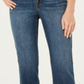 Style & Co Women's Grommet TrimStraight Leg Cropped Jeans Blue Size 6