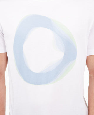 Alfani Men's Prisma Graphic T-Shirt White Size XX-Large