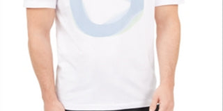 Alfani Men's Prisma Graphic T-Shirt White Size XX-Large