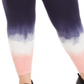 Ideology Women's Blurred Tie Dyed Leggings Purple Size 3X