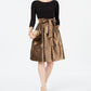 Jessica Howard Women's Cheetah Party Dress Black Size 14 Petite