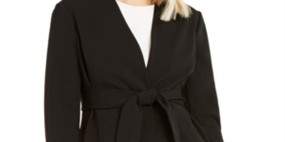 Alfani Women's Blazer Jacket Black Size 12