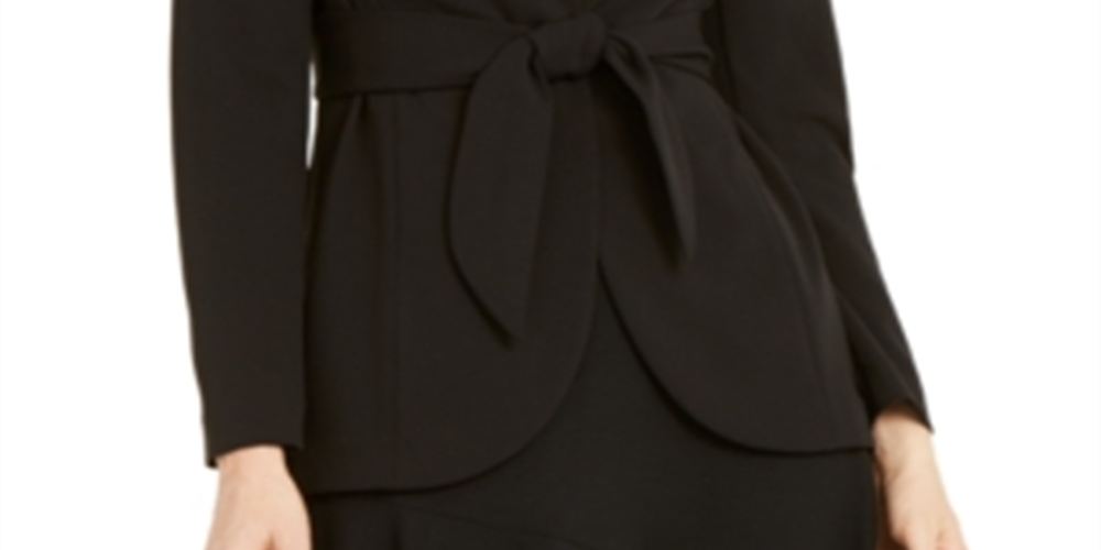 Alfani Women's Blazer Jacket Black Size 12