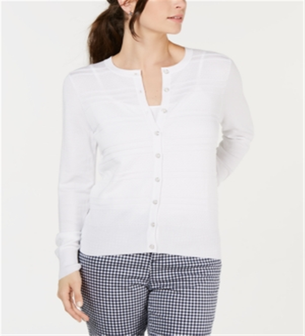 Charter Club Women's Textured White Size XX-Large