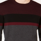 Alfani Men's Long Sleeve Crew Neck Pullover Sweater Gray Size Small