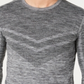 Ideology Men's Colorblocked Seamless Long Sleeve T-Shirt Grey Size X-Large