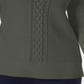 Karen Scott Women's Cable Knit Sweater Green Size XXL