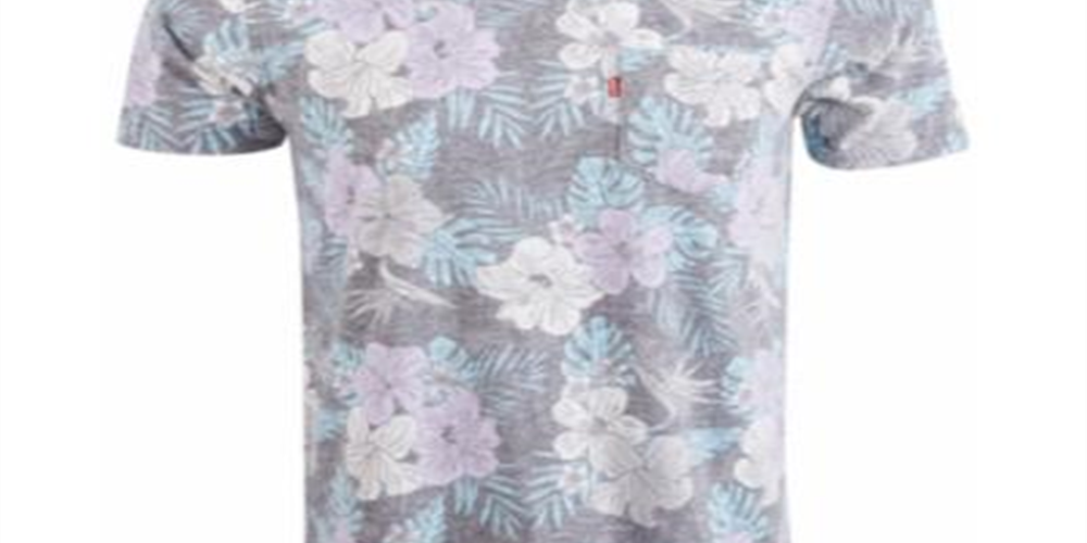 Levi's Men's Valley Short Sleeve T-Shirt Gray Size Medium