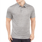Alfani Men's Crinkle Textured Polo Shirt Gray Size XX-Large
