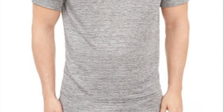 Alfani Men's Crinkle Textured Polo Shirt Gray Size XX-Large