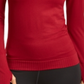 Ideology Women's Long Sleeve Jewel Neck Top Red Size Large