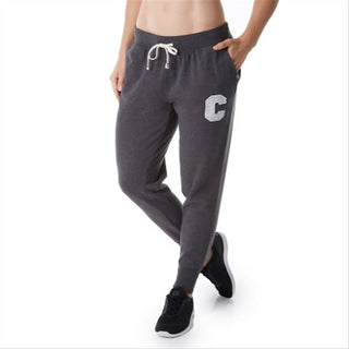 Champion Women's Heritage Fleece Jogger -Gray Size XL