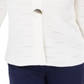 JM Collection Women's Statement Button Cardigan Winter White Size 2