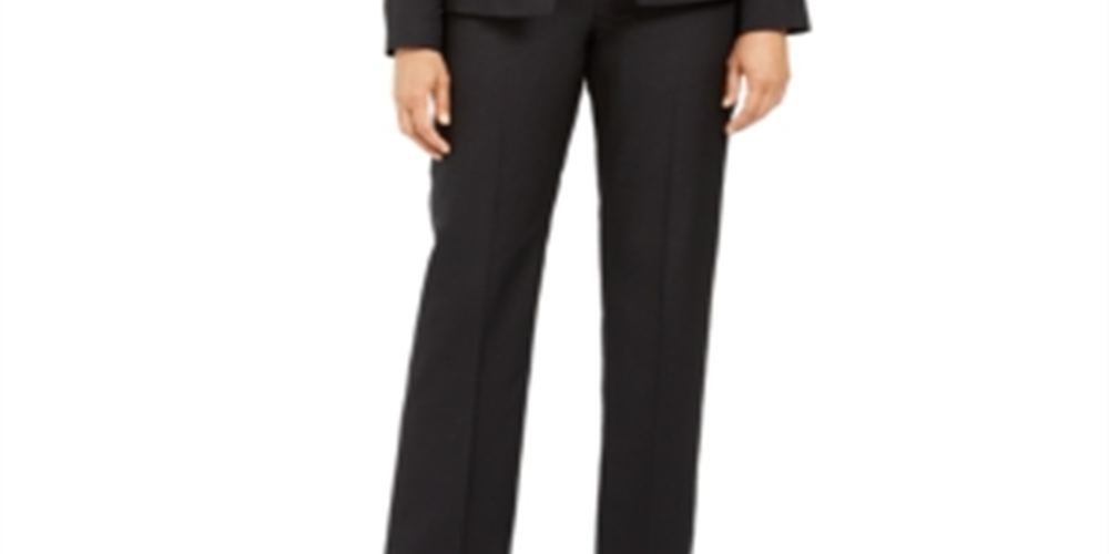 Le Suit Women's Career Suit Business Pant Black Size 12
