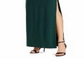 Ralph Lauren Women's Beaded Strap Jersey Gown Green Size 12
