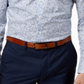 Bar III Men's Floral Collared Slim Fit Dress Shirt Blue Size 15X32X33